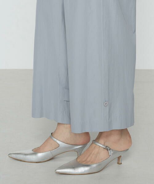 COMME CA PLATINUM / コムサ・プラチナ その他パンツ | 【2WAY】トリアセタイプライター ワイドパンツ | 詳細10