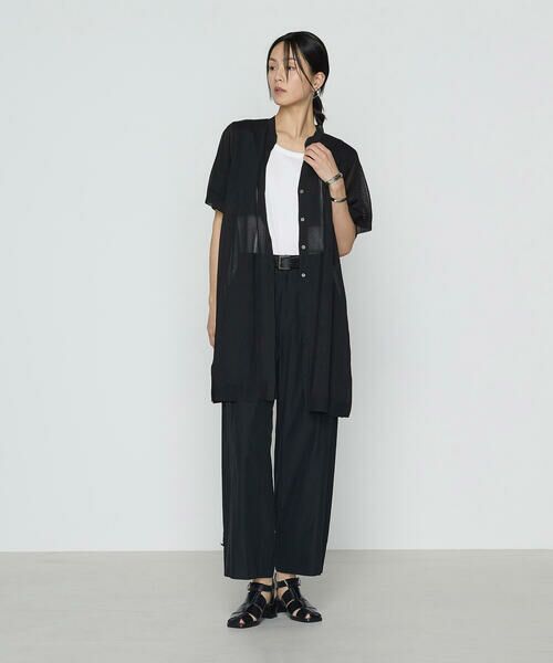 COMME CA PLATINUM / コムサ・プラチナ その他パンツ | 【2WAY】トリアセタイプライター ワイドパンツ | 詳細13