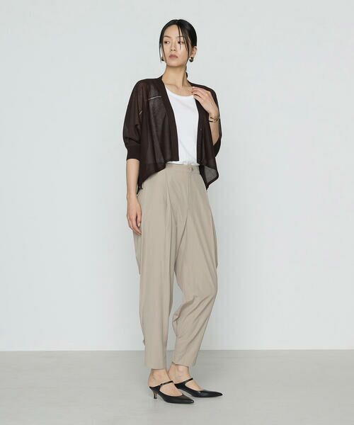 COMME CA PLATINUM / コムサ・プラチナ その他パンツ | 【2WAY】トリアセタイプライター ワイドパンツ | 詳細16