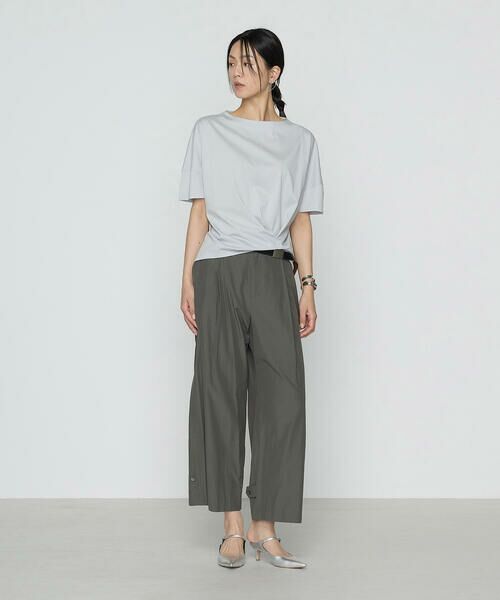 COMME CA PLATINUM / コムサ・プラチナ その他パンツ | 【2WAY】トリアセタイプライター ワイドパンツ | 詳細25