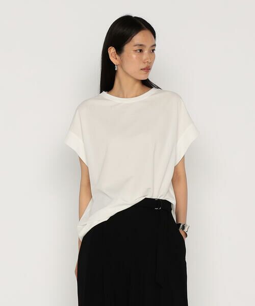 COMME CA PLATINUM / コムサ・プラチナ カットソー | モックロディ ゆったりプルオーバー | 詳細2
