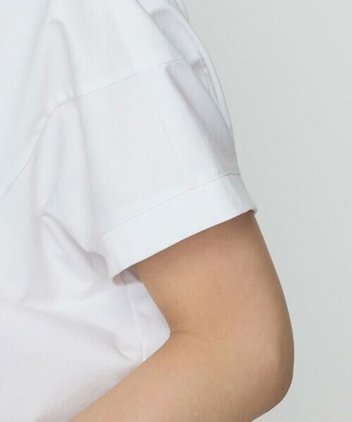 COMME CA PLATINUM / コムサ・プラチナ Tシャツ | プレーティング天竺 プリントTシャツ | 詳細8