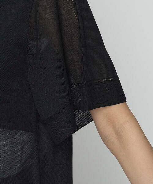 COMME CA PLATINUM / コムサ・プラチナ カーディガン・ボレロ | シャイニーシアーヤーン シアーロングカーデ | 詳細7