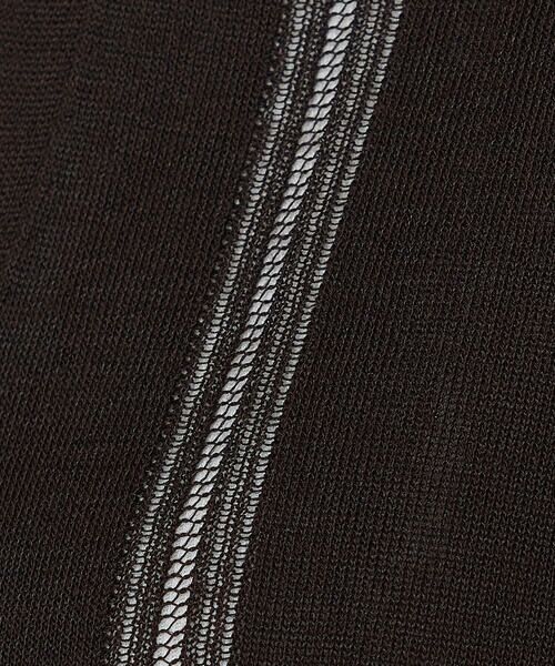 COMME CA PLATINUM / コムサ・プラチナ カーディガン・ボレロ | シャイニーシアーヤーン シアーロングカーデ | 詳細18