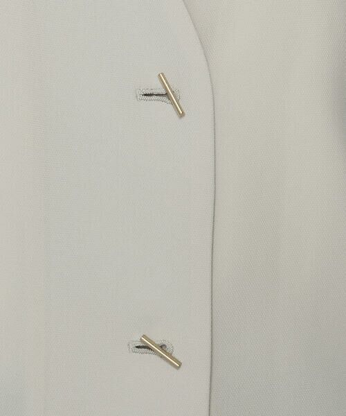 COMME CA PLATINUM / コムサ・プラチナ ベスト | 【セットアップ対応】ストレッチカラミ ジレ | 詳細18