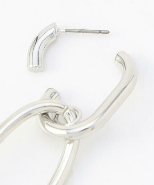 COMME CA PLATINUM / コムサ・プラチナ ピアス・イヤリング | リングつなぎ ピアス | 詳細2