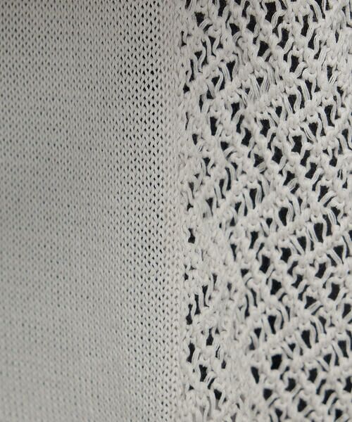 COMME CA PLATINUM / コムサ・プラチナ カーディガン・ボレロ | 擬麻コットン カーディガン | 詳細5