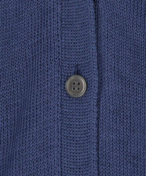 COMME CA PLATINUM / コムサ・プラチナ カーディガン・ボレロ | 擬麻コットン カーディガン | 詳細18