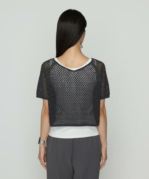 COMME CA PLATINUM / コムサ・プラチナ その他トップス | 【セットアイテム】擬麻コットン ニット&カットソー | 詳細8