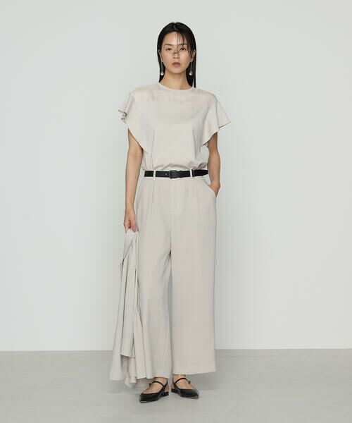 COMME CA PLATINUM / コムサ・プラチナ カットソー | ドライカラミ/クリアスムース プルオーバー | 詳細1