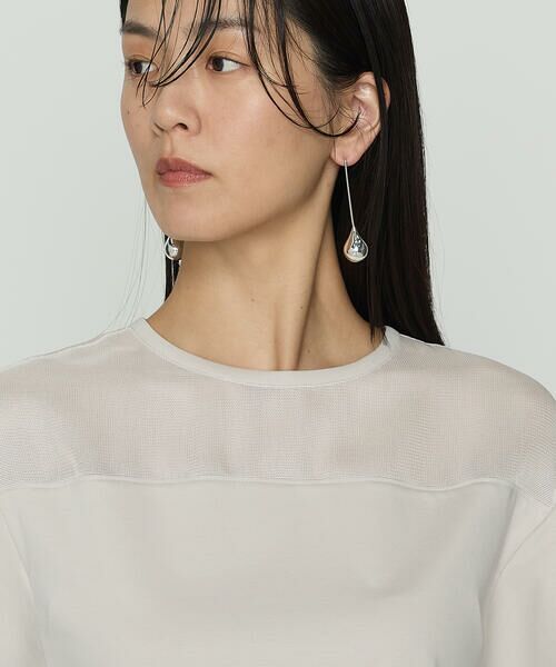 COMME CA PLATINUM / コムサ・プラチナ カットソー | ドライカラミ/クリアスムース プルオーバー | 詳細7