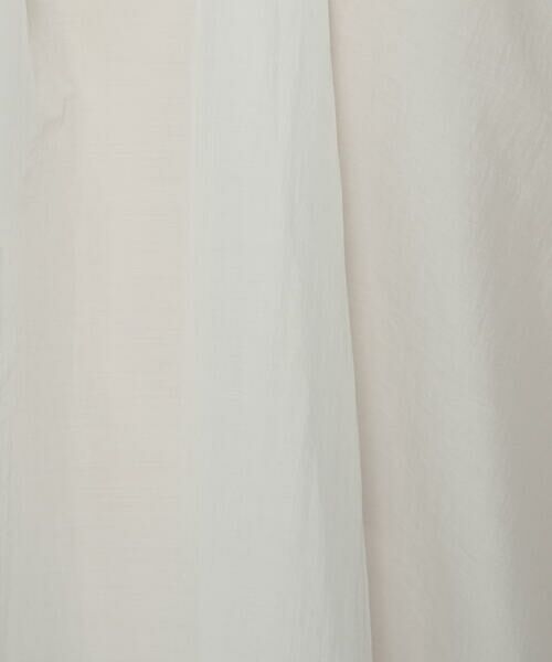 COMME CA PLATINUM / コムサ・プラチナ シャツ・ブラウス | 綿ナイロン ライトペーパータフタ ブラウス | 詳細4