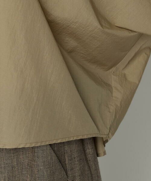 COMME CA PLATINUM / コムサ・プラチナ シャツ・ブラウス | 綿ナイロン ライトペーパータフタ ブラウス | 詳細15