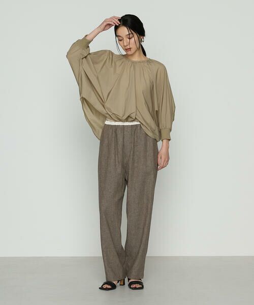 COMME CA PLATINUM / コムサ・プラチナ シャツ・ブラウス | 綿ナイロン ライトペーパータフタ ブラウス | 詳細7