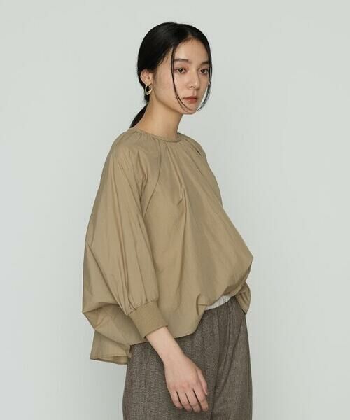 COMME CA PLATINUM / コムサ・プラチナ シャツ・ブラウス | 綿ナイロン ライトペーパータフタ ブラウス | 詳細8