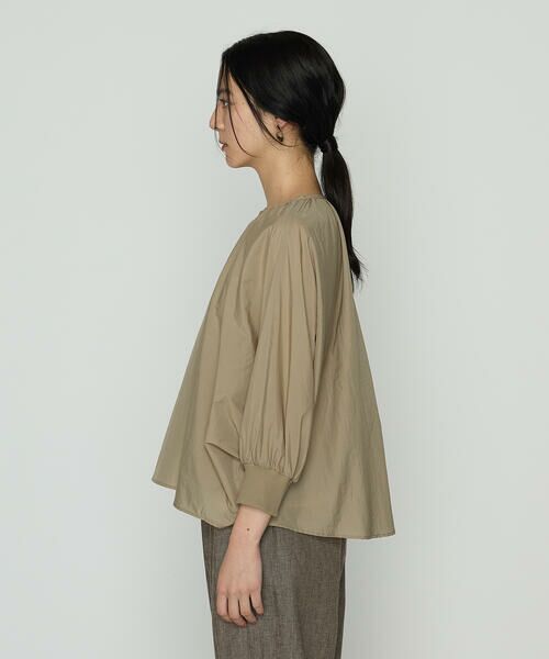 COMME CA PLATINUM / コムサ・プラチナ シャツ・ブラウス | 綿ナイロン ライトペーパータフタ ブラウス | 詳細10