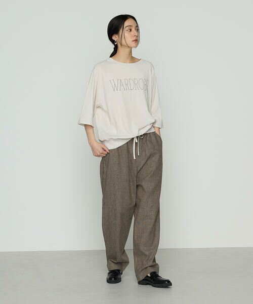 COMME CA PLATINUM / コムサ・プラチナ Tシャツ | 【2WAY】ヴィンテージ天竺 Tシャツ | 詳細2