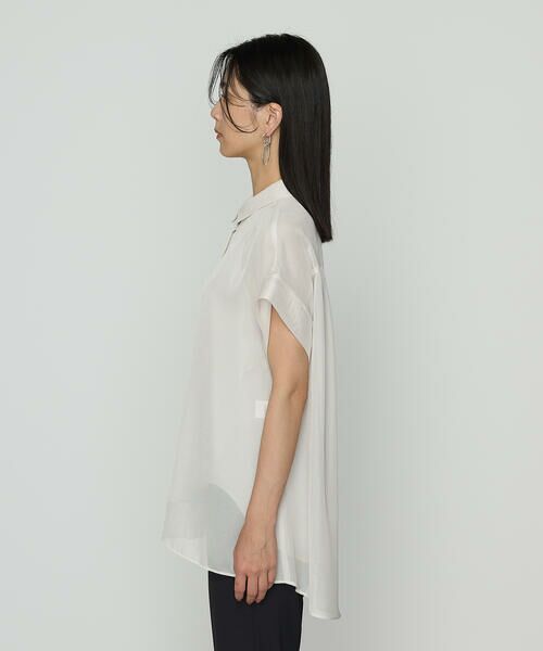 COMME CA PLATINUM / コムサ・プラチナ シャツ・ブラウス | ドライカラミ/クリアスムース シャツ | 詳細8
