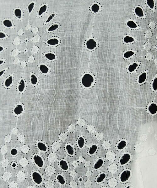 COMME CA PLATINUM / コムサ・プラチナ ブルゾン | エンブロイダリー ラミー刺繍ブルゾン | 詳細3