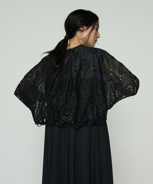 COMME CA PLATINUM / コムサ・プラチナ ブルゾン | エンブロイダリー ラミー刺繍ブルゾン | 詳細17