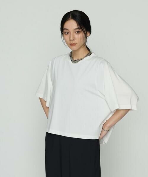 COMME CA PLATINUM / コムサ・プラチナ Tシャツ | プレーティング天竺 テントライン プルオーバー | 詳細3