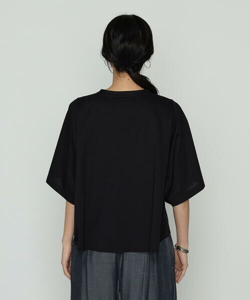 COMME CA PLATINUM / コムサ・プラチナ Tシャツ | プレーティング天竺 テントライン プルオーバー | 詳細10