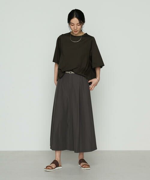 COMME CA PLATINUM / コムサ・プラチナ Tシャツ | プレーティング天竺 テントライン プルオーバー | 詳細18