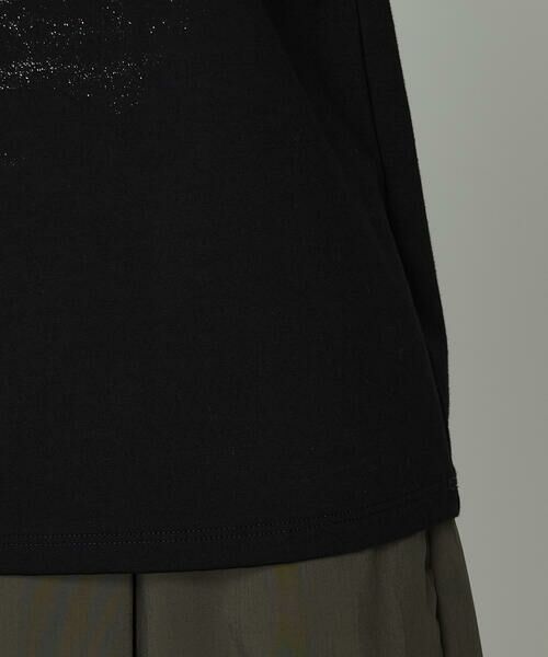 COMME CA PLATINUM / コムサ・プラチナ Tシャツ | プレーティング天竺 星柄Tシャツ | 詳細16