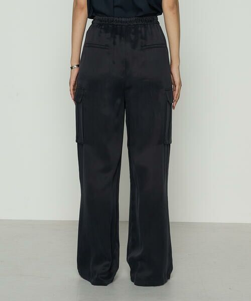 COMME CA PLATINUM / コムサ・プラチナ その他パンツ | キュプラツイル サテンツイルワイドカーゴパンツ | 詳細6