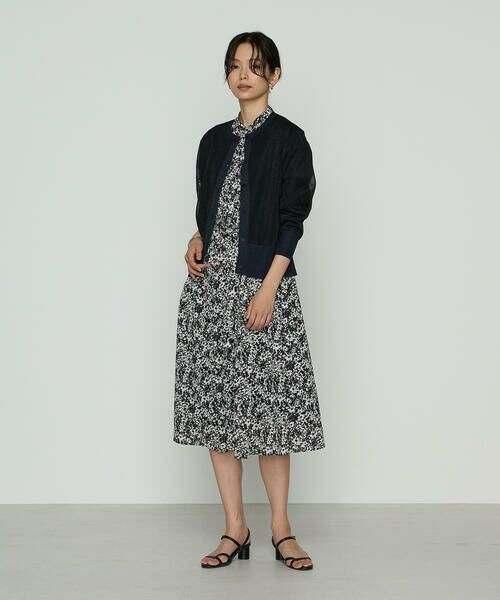 COMME CA PLATINUM / コムサ・プラチナ ニット・セーター | 二重編みラメニット カーディガン | 詳細6