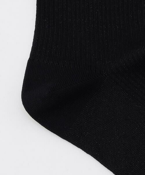 COMME CA PLATINUM / コムサ・プラチナ ソックス | リブ風 ラメソックス | 詳細2