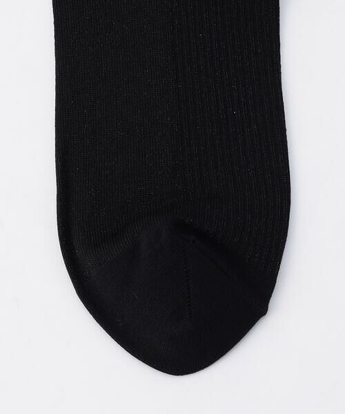 COMME CA PLATINUM / コムサ・プラチナ ソックス | リブ風 ラメソックス | 詳細3