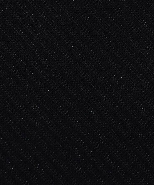 COMME CA PLATINUM / コムサ・プラチナ ソックス | リブ風 ラメソックス | 詳細4