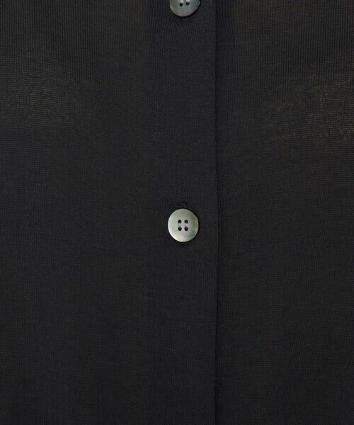 COMME CA PLATINUM / コムサ・プラチナ カーディガン・ボレロ | モダールコットン14G天竺 ニットカーディガン | 詳細15