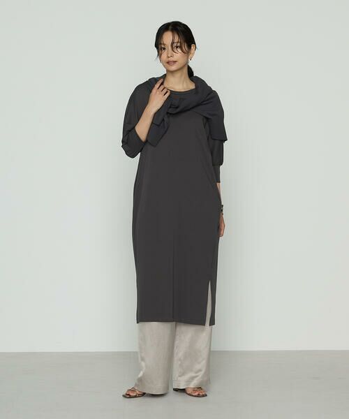 COMME CA PLATINUM / コムサ・プラチナ カーディガン・ボレロ | モダールコットン14G天竺 ニットカーディガン | 詳細4