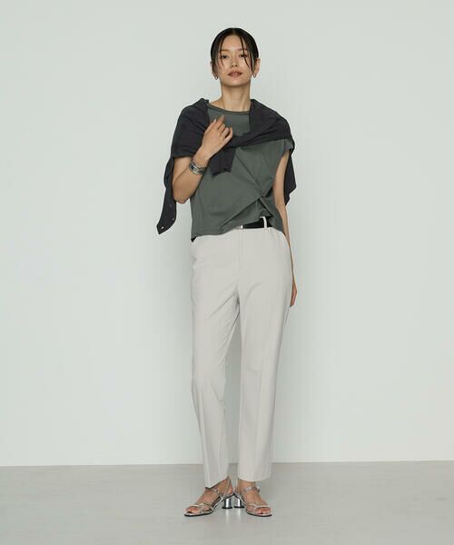 COMME CA PLATINUM / コムサ・プラチナ カーディガン・ボレロ | モダールコットン14G天竺 ニットカーディガン | 詳細5