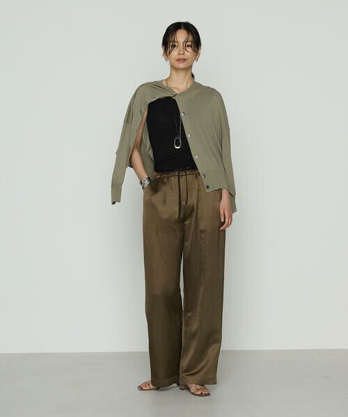 COMME CA PLATINUM / コムサ・プラチナ カーディガン・ボレロ | モダールコットン14G天竺 ニットカーディガン | 詳細20