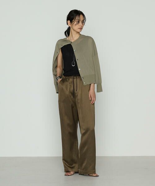 COMME CA PLATINUM / コムサ・プラチナ カーディガン・ボレロ | モダールコットン14G天竺 ニットカーディガン | 詳細19