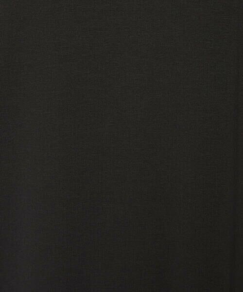 COMME CA PLATINUM / コムサ・プラチナ ロング・マキシ丈ワンピース | コンパクトベアフライス カットソーワンピース | 詳細16