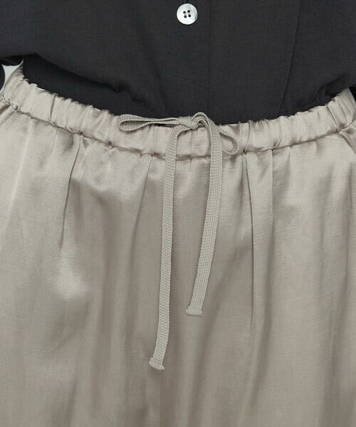 COMME CA PLATINUM / コムサ・プラチナ その他パンツ | ブライトカルゼ ワイドパンツ | 詳細8