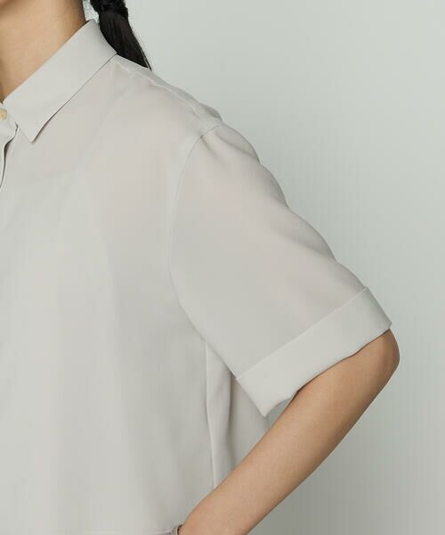 COMME CA PLATINUM / コムサ・プラチナ シャツ・ブラウス | サラトリツイル シャツ＋キャミソール | 詳細22
