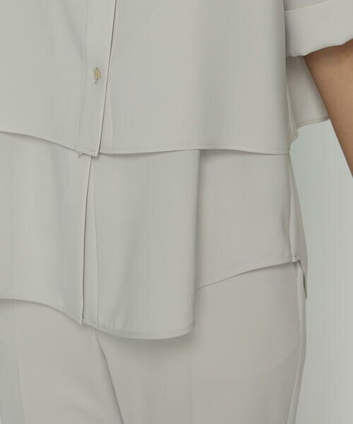 COMME CA PLATINUM / コムサ・プラチナ シャツ・ブラウス | サラトリツイル シャツ＋キャミソール | 詳細23