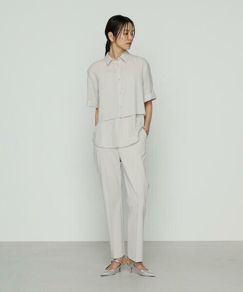 COMME CA PLATINUM / コムサ・プラチナ シャツ・ブラウス | サラトリツイル シャツ＋キャミソール | 詳細8