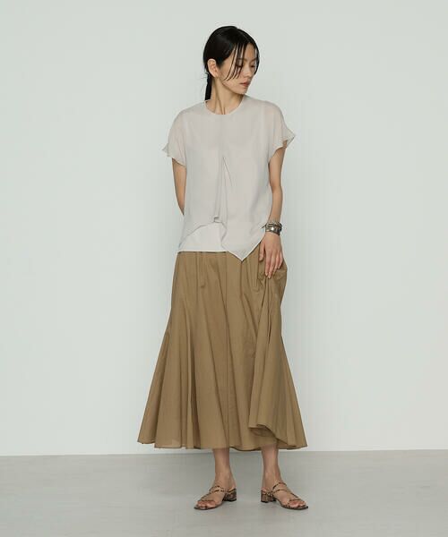 COMME CA PLATINUM / コムサ・プラチナ シャツ・ブラウス | リライムジョーゼット ブラウス | 詳細17