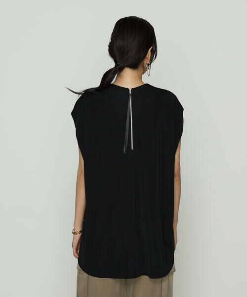 COMME CA PLATINUM / コムサ・プラチナ カットソー | ハイテンションポンチライト フレンチスリーブロングプルオーバー | 詳細13