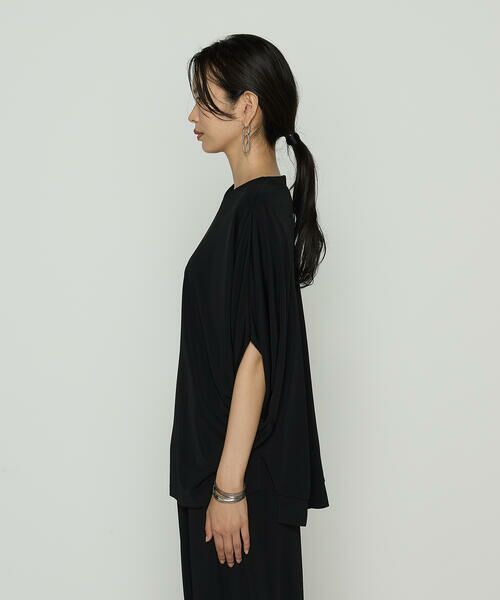 COMME CA PLATINUM / コムサ・プラチナ カットソー | ハイテンションポンチライト ドルマンスリーブプルオーバー | 詳細12