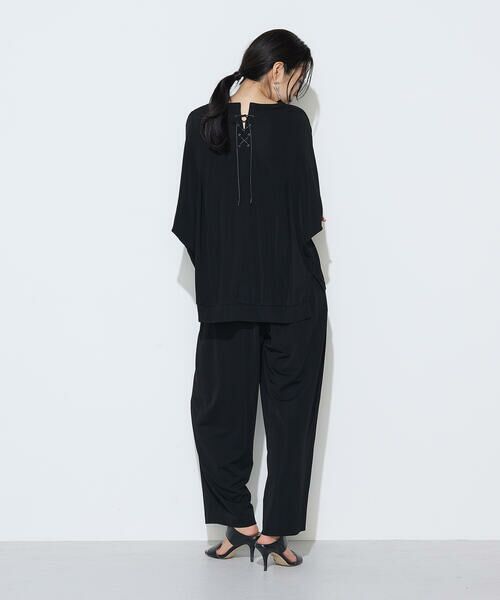 COMME CA PLATINUM / コムサ・プラチナ カットソー | ハイテンションポンチライト ドルマンスリーブプルオーバー | 詳細21