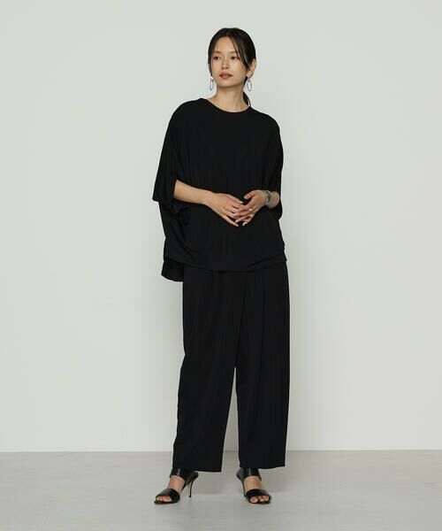 COMME CA PLATINUM / コムサ・プラチナ カットソー | ハイテンションポンチライト ドルマンスリーブプルオーバー | 詳細8