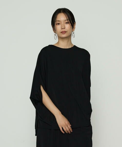 COMME CA PLATINUM / コムサ・プラチナ カットソー | ハイテンションポンチライト ドルマンスリーブプルオーバー | 詳細10
