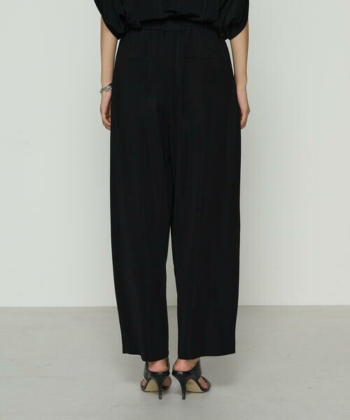 COMME CA PLATINUM / コムサ・プラチナ その他パンツ | ハイテンションポンチライト ドレープタックパンツ | 詳細7